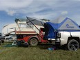 RVs, campers and tents parked in the Craven Country Jamboree campgrounds in Craven, Sask. on Thursday July 14, 2016. MICHAEL BELL