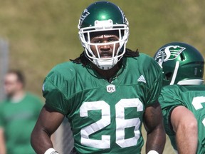 Former University of Regina Rams defensive back Tevaughn Campbell scored his first CFL touchdown on Friday, returning a blocked punt for a touchdown against the Ottawa Redblacks.