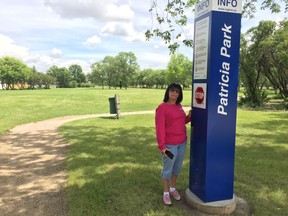Leanne McKay is hoping her Regina Poo Patrol Facebook page and GoFundMe campaign will help educate dog owners who let their animals defecate in parks, like Patricia Park near her home.