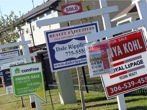 In Regina, home sales are down, while listings are at an all-time high.