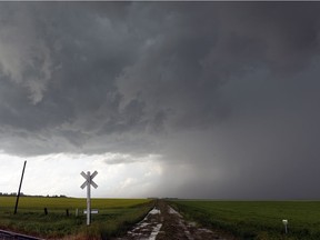 A severe thunderstorm watch has been issued for several parts of Saskatchewan.