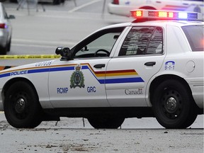 RCMP responded to the scene