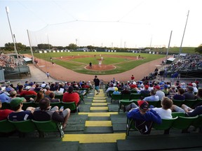 The Regina Red Sox are hoping for some more impressive playoff crowds, such as this gathering from 2015 when Regina met the Yorkton Cardinals.