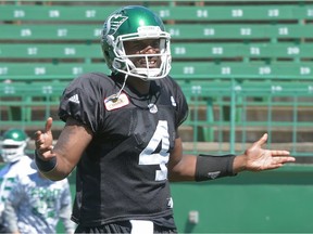 Roughriders quarterback Darian Durant will start Thursday against the Stampeders after missing two games with a sprained left ankle.