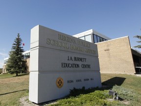 Regina Public Schools head office on 4th Avenue in Regina, Sask.