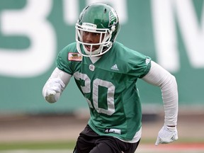 The Saskatchewan Roughriders' Otha Foster III is a former member of the United States Marine Corps.