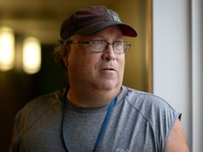 Brian Meikle poses for a portrait at McEwen Manor in Regina.