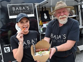 Katie and Ed Bially are co-owners of Baba's Food Spot, a food truck serving delicious perogies.