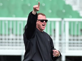 Saskatchewan Roughriders head coach Chris Jones is about to coach against his previous team, the Edmonton Eskimos, for the second time during the CFL's 2016 regular season.