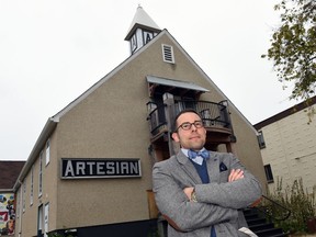 Artistic/executive director Andrew Manera is excited about The Artesian's evolution into a non-profit.