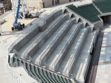 The Terrace, standing area on the south side of the new Mosaic Stadium.