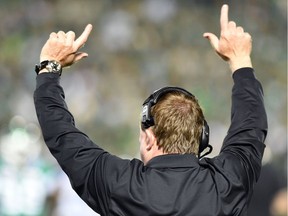 The Saskatchewan Roughriders have only one victory to show for their first nine games under Chris Jones.