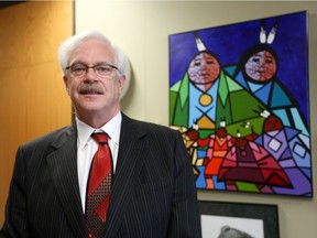 David M. Arnot, chief commissioner for the Saskatchewan Human Rights Commission, in his office in Saskatoon on June 26.