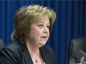 Social Services Minister Donna Harpauer is under fire over cuts to social assistance benefits.