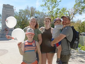 The Alberts family at I Love Regina Day held at Victoria Park in Regina on Saturday , Aug. 27.
