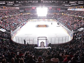 The Brandt Centre, as pictured above, is in the running to host the 2018 Mastercard Memorial Cup if recommended upgrades are completed.