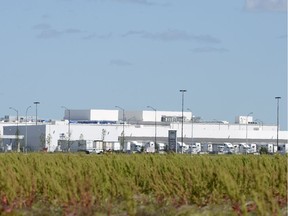 The Global Transportation Hub west of Regina on June 30.