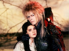 Jennifer Connelly and David Bowie starred in the cult classic Labyrinth.