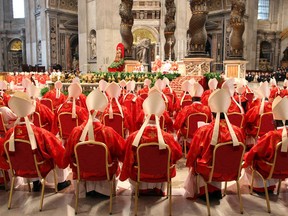 Cardinals -- the Catholic church's senior management -- is strangely blind to historical precedent and modern pressure to ordain women as priests.