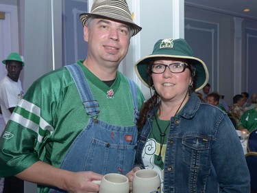 Darren and Kelly Scraper at Sasktoberfest held at the Hotel Saskatchewan in Regina, Sask. on Saturday Sept. 10, 2016.