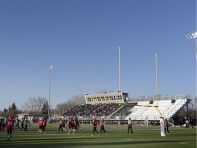 Leibel Field, shown here in a file photo, is to be the site of a PFC game Saturday between the Regina Thunder and Winnipeg Rifles.