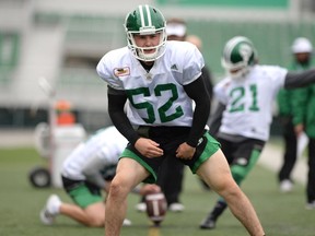 Saskatchewan Roughriders long-snapper Dan MacDonald is getting comfortable in his first full week with the CFL team.