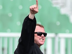 First and foremost, Chris Jones points the finger at himself when asked to assess the Saskatchewan Roughriders' 2016 season.