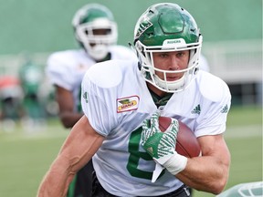 Rob Bagg, shown in this file photo, has been one of the most impressive veterans at the Saskatchewan Roughriders' training camp.