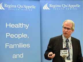 Keith Dewar, CEO and president of the Regina Qu'Appelle Health Region.