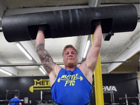 Cory Balaberda has a passion for strongman competitions.