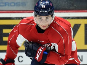 Owen Williams is a 16-year-old rookie defenceman with the WHL's Regina Pats.