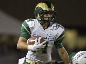 University of Regina Rams receiver Ryan Schienbein, seen here in a file photo, has taken on a larger role with the team this season.