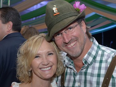 Susan and Wayne Baiton at Sasktoberfest held at the Hotel Saskatchewan in Regina, Sask. on Saturday Sept. 10, 2016.