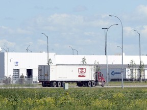 The Global Transportation Hub west of Regina.  Tiffany Melvin, president of NASCO, a tri-national trade group, says inland ports like the GTH are critical to growing trade in North America.