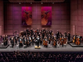 The Symphony Orchestra, under the direction of Gordon Gerrard, opened the Masterworks Series on Saturday.