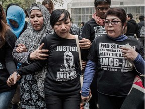 Typifying the sad lot of many Asian workers is Indonesian former maid Erwiana Sulistyaningsih, whose Hong Kong employer was convicted of beating and starving the Indonesian maid in a "torture" case that sparked international outrage and spotlighted the plight of migrant domestic workers in the Middle East and Asia.