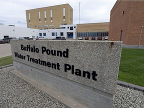 Buffalo Pound Water Treatment Plant just outside of Moose Jaw