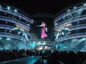 The Rolling Stones played two concerts at Mosaic Stadium in 2006.