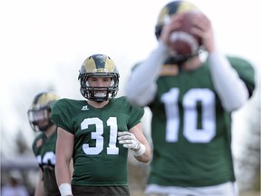 Cord Delinte, 31, shown in a file photo, is finally getting his chance to play with the University of Regina Rams.