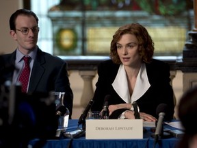 Rachel Weisz stars as acclaimed writer and historian Deborah E. Lipstadt in Denial.