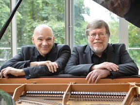 James Anagnoson (left) and Leslie Kinton are playing Knox Metropolitan Church on Oct. 23 as part of the Cecilian Chamber Series.