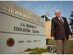 Dale West served 10 years as a Regina Public School Board trustee.