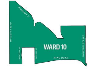 Regina civic election maps - Ward 10