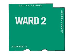 Regina civic election maps - Ward 2