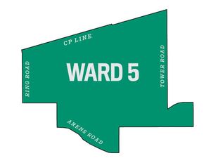 Regina civic election maps - Ward 5