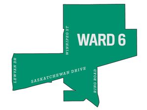 Regina civic election maps - Ward 6
