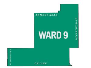 Regina civic election maps - Ward 9