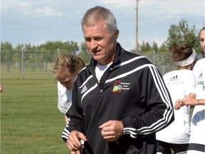 University of Regina Cougars head coach Bob Maltman, shown here in a file photo, believes his club is ready for its first Canada West women's soccer playoff game since 2013.