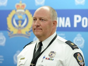 Regina Police Service Chief Evan Bray.
