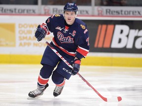 Regina Pats captain Adam Brooks is the WHL's player of the week.